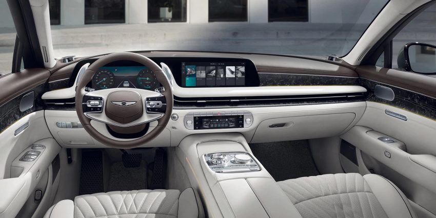 2023 Genesis G90 - Interior, Cockpit Wallpaper 850x425 #106
