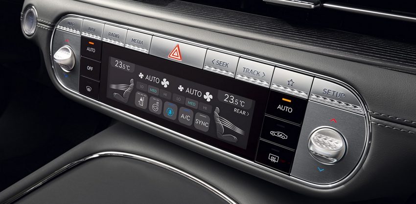 2023 Genesis G90 - Interior, Detail Wallpaper 850x418 #125