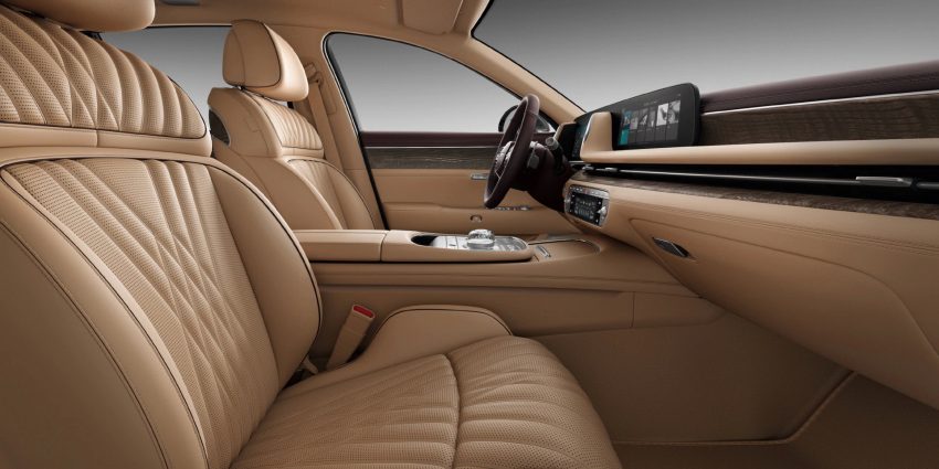 2023 Genesis G90 - Interior, Front Seats Wallpaper 850x425 #116