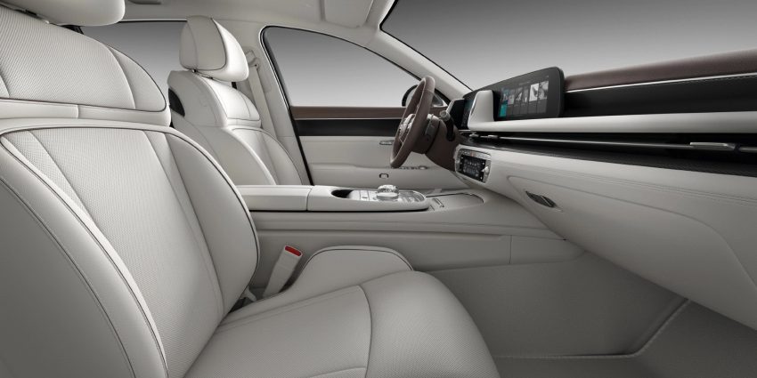 2023 Genesis G90 - Interior, Front Seats Wallpaper 850x425 #110