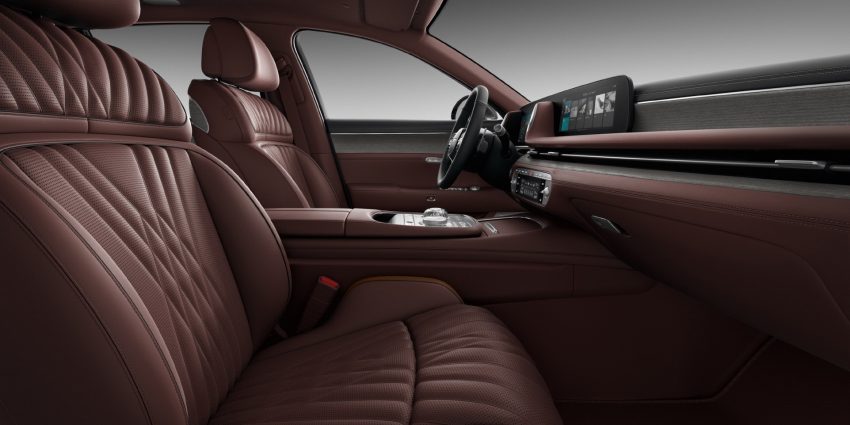 2023 Genesis G90 - Interior, Front Seats Wallpaper 850x425 #114