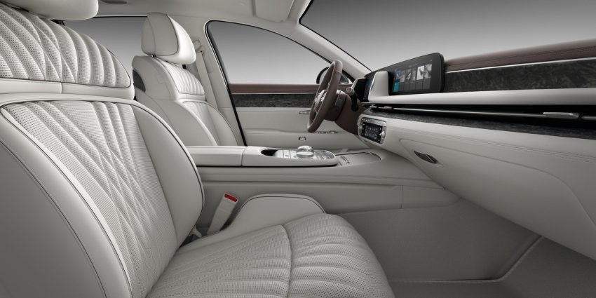 2023 Genesis G90 - Interior, Front Seats Wallpaper 850x425 #115