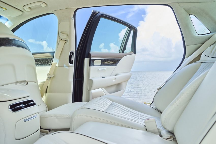 2023 Genesis G90 - Interior, Rear Seats Wallpaper 850x567 #81