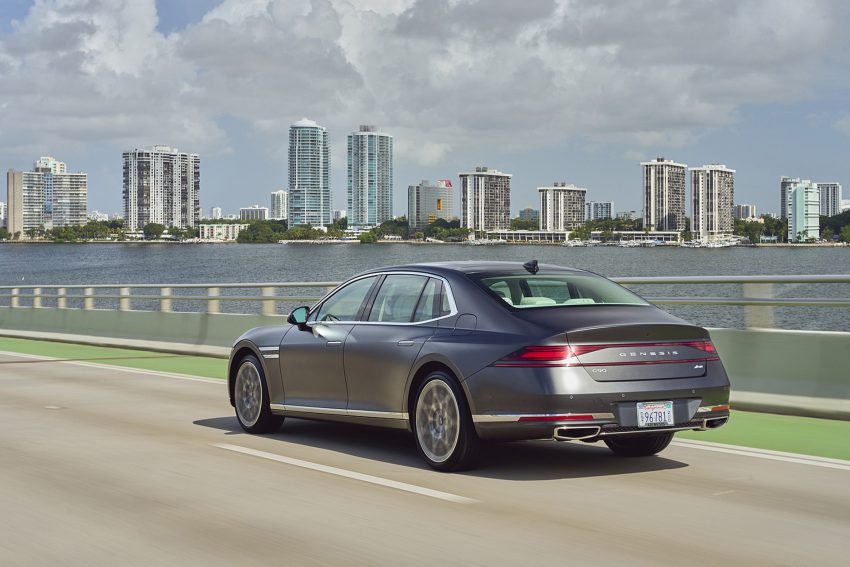 2023 Genesis G90 - Rear Three-Quarter Wallpaper 850x567 #41