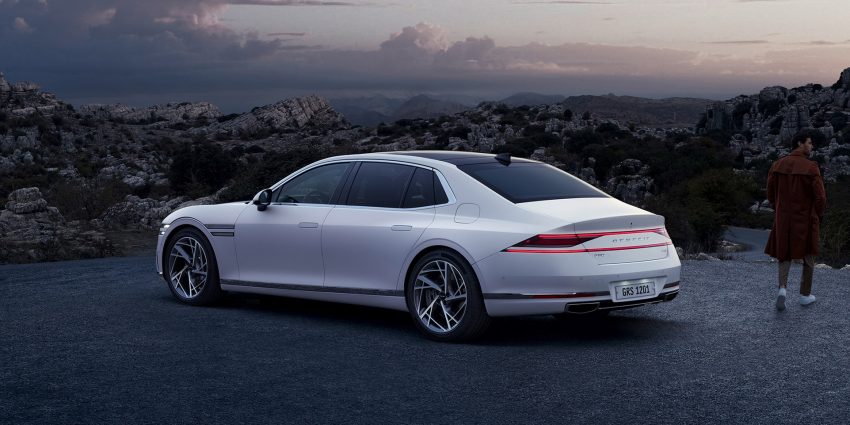 2023 Genesis G90 - Rear Three-Quarter Wallpaper 850x425 #95