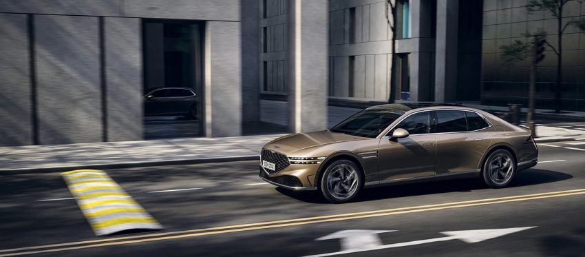 2023 Genesis G90 - Side Wallpaper 850x373 #97