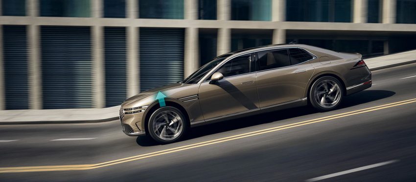 2023 Genesis G90 - Side Wallpaper 850x373 #100