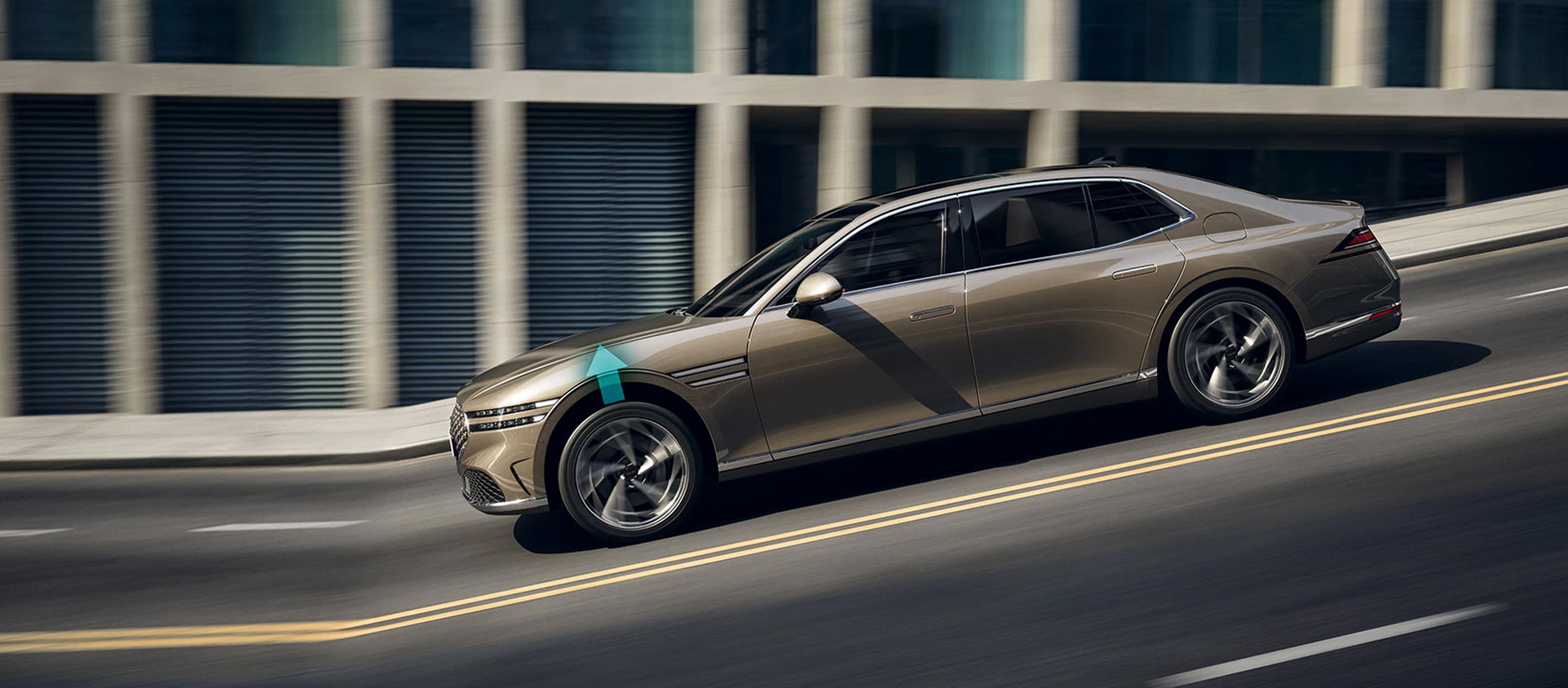 Download 2023 Genesis G90 - Side HD Wallpaper 1923x844 #100