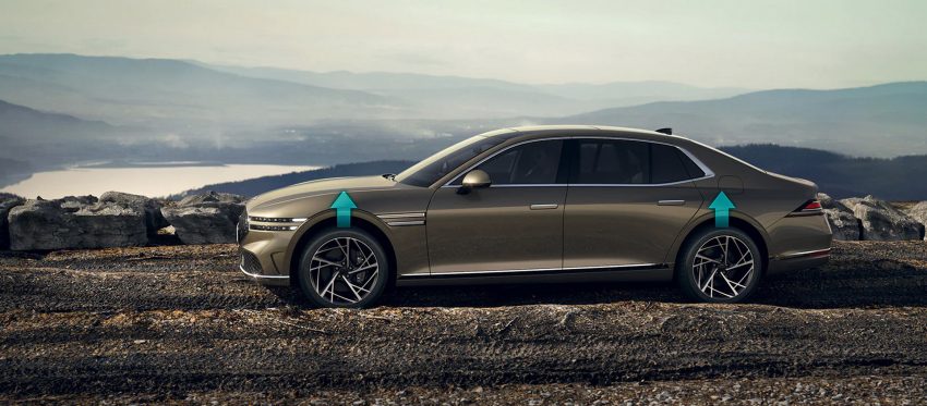 2023 Genesis G90 - Side Wallpaper 850x373 #99