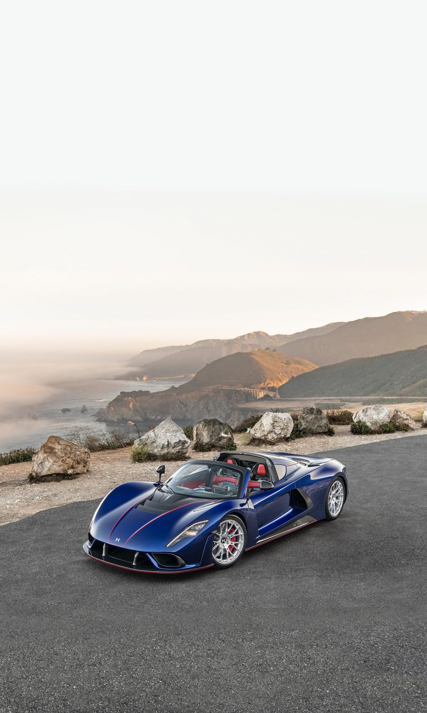 2023 Hennessey Venom F5 Roadster - Front Three-Quarter Phone Wallpaper 850x1417 #21