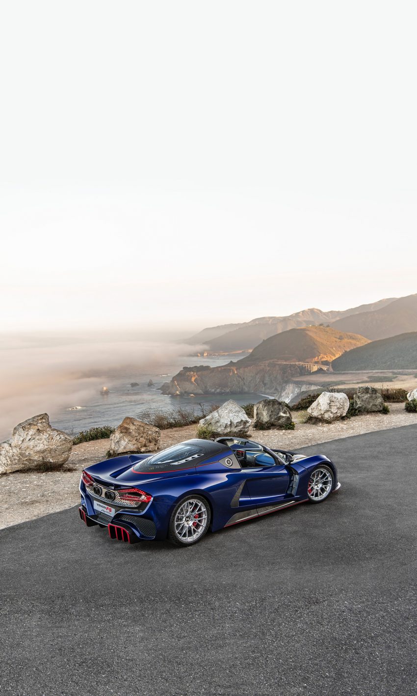 2023 Hennessey Venom F5 Roadster - Rear Three-Quarter Phone Wallpaper 850x1417 #25