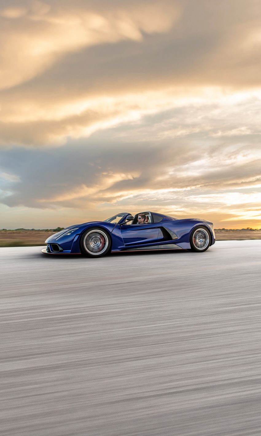 2023 Hennessey Venom F5 Roadster - Side Phone Wallpaper 850x1417 #8