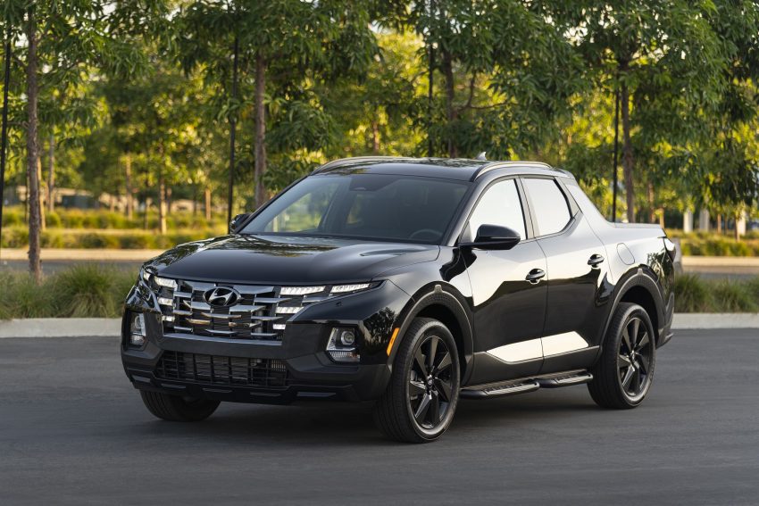 2023 Hyundai Santa Cruz Night - Front Three-Quarter Wallpaper 850x567 #5