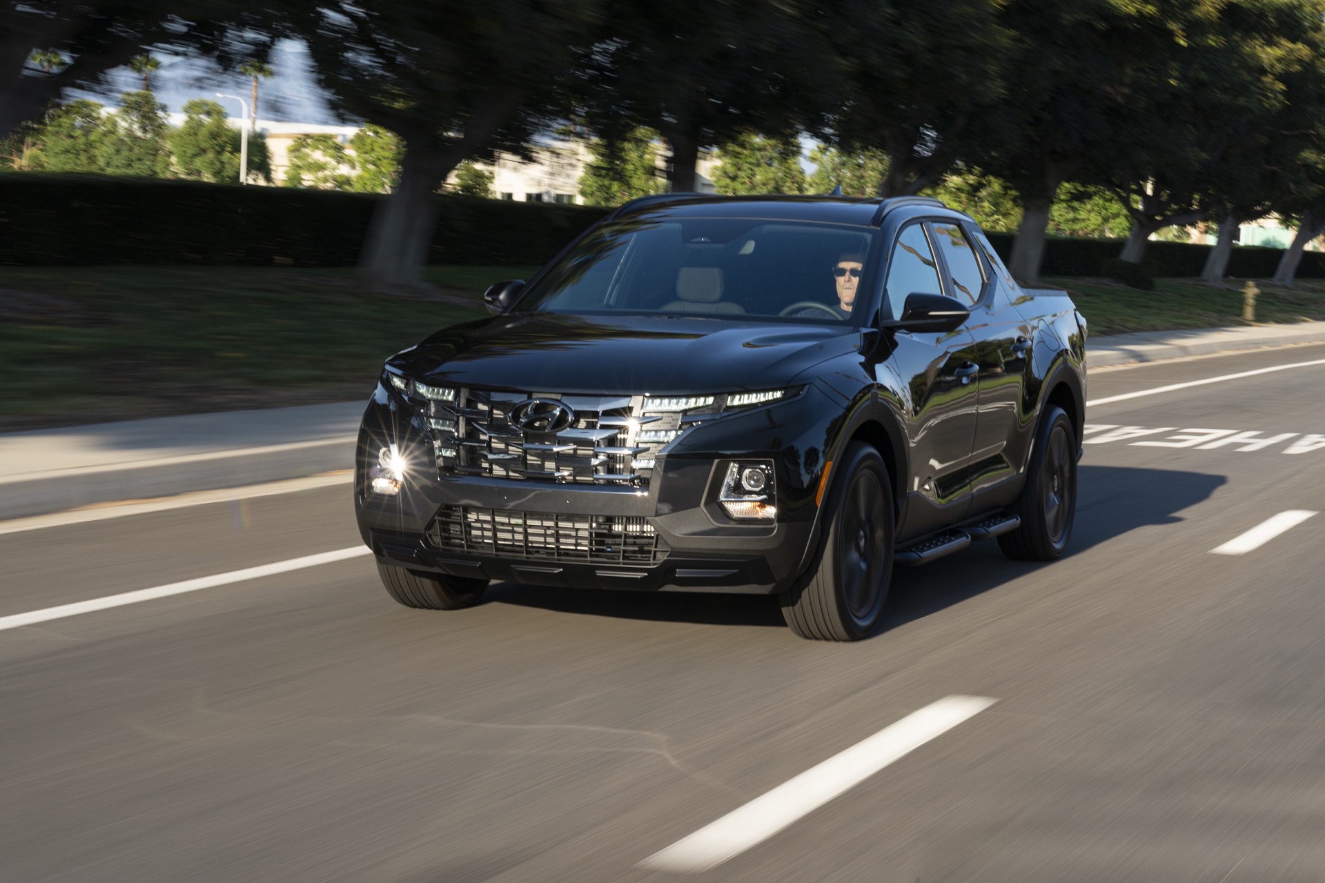 Download 2023 Hyundai Santa Cruz Night - Front Three-Quarter HD Wallpaper 1920x1280 #4