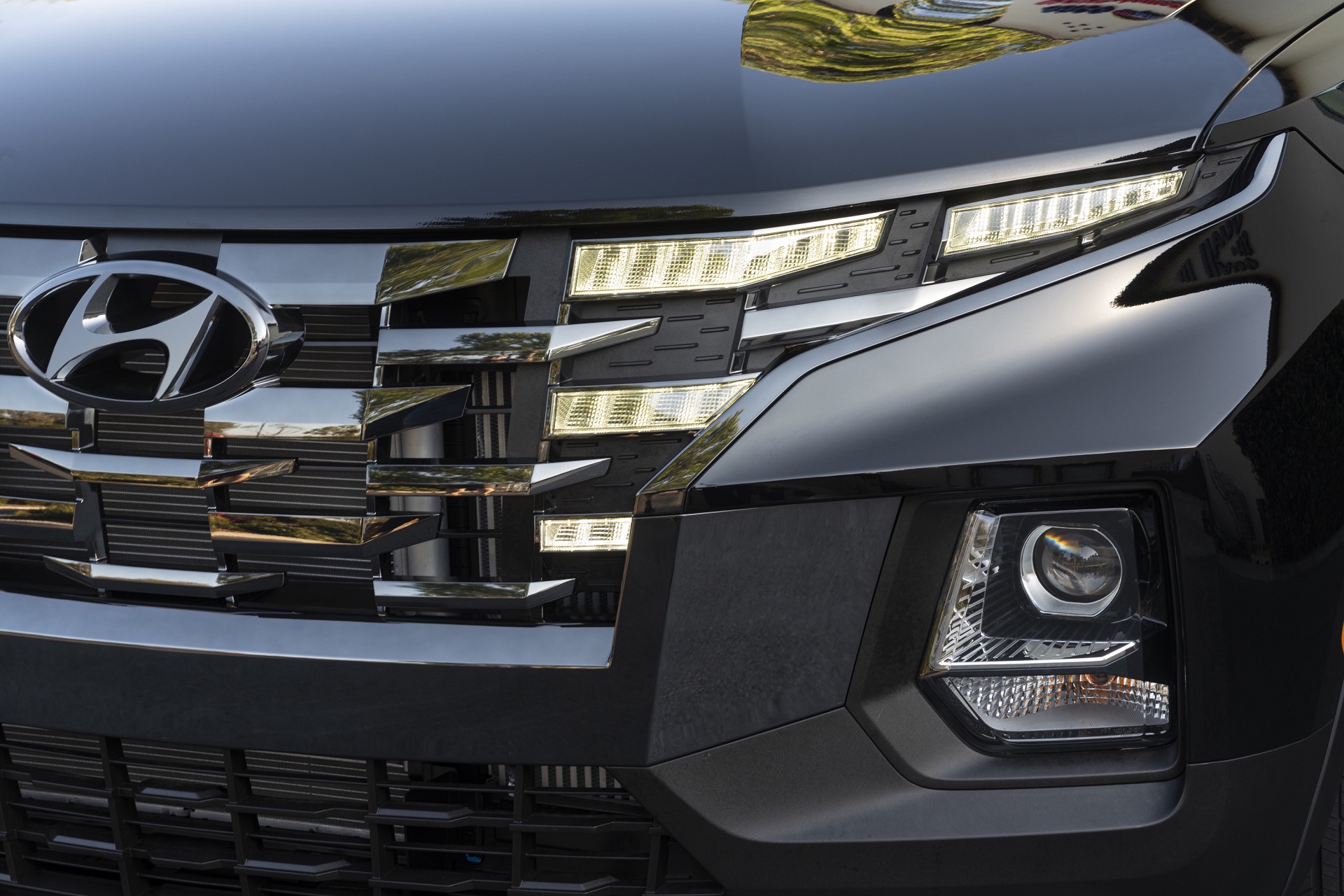 Download 2023 Hyundai Santa Cruz Night - Headlight HD Wallpaper 1920x1280 #16