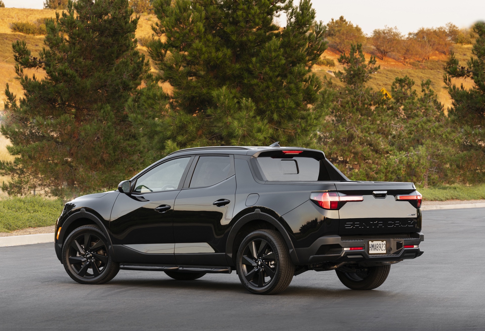 Download 2023 Hyundai Santa Cruz Night - Rear Three-Quarter HD Wallpaper 1920x1310 #11