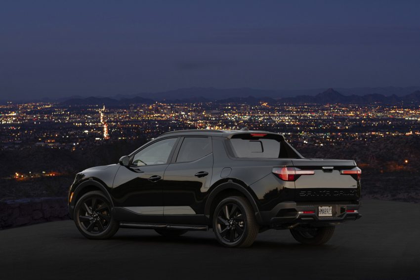 2023 Hyundai Santa Cruz Night - Rear Three-Quarter Wallpaper 850x567 #13