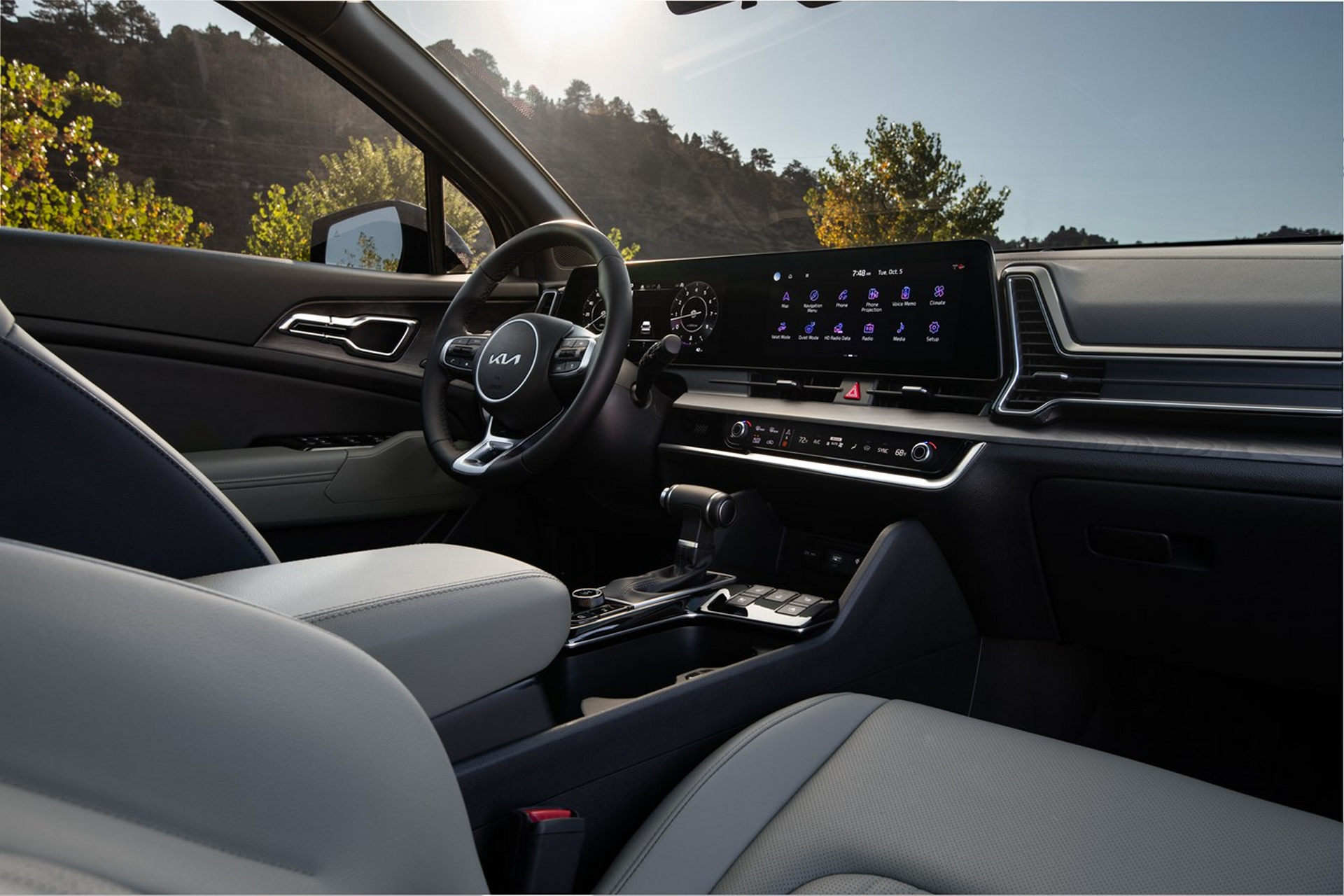 Download 2023 Kia Sportage X-Pro - Interior HD Wallpaper 1920x1280 #42