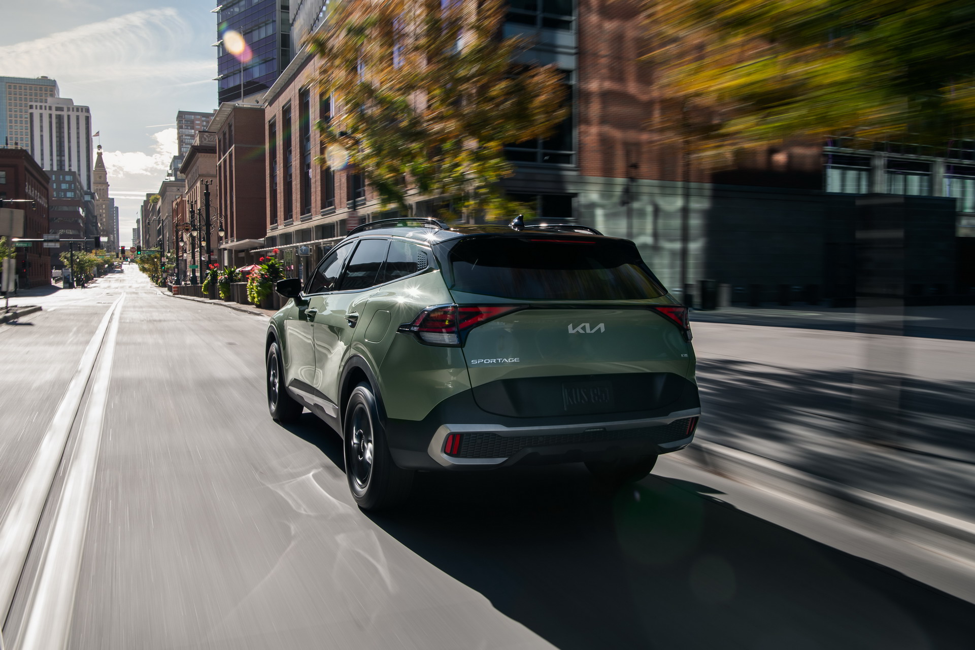 Download 2023 Kia Sportage X-Pro - Rear HD Wallpaper 1921x1281 #12
