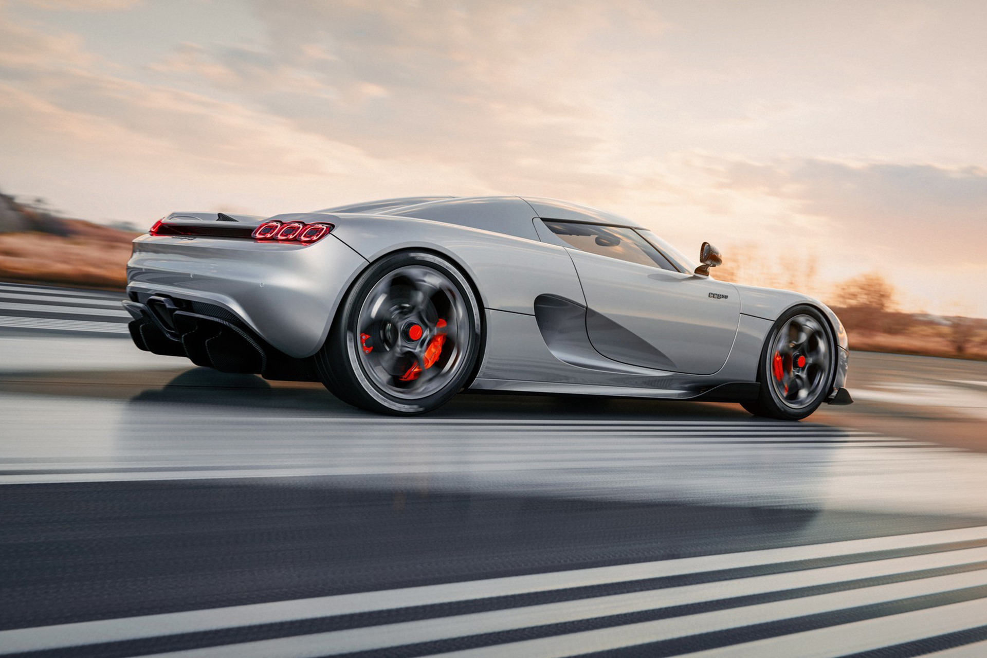 Download 2023 Koenigsegg CC850 - Rear Three-Quarter HD Wallpaper 1920x1280 #2