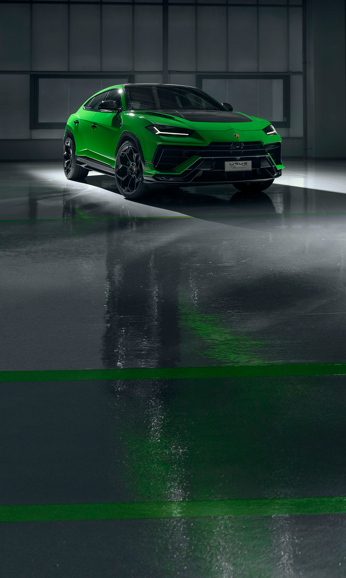Download 2023 Lamborghini Urus Performante - Front Three-Quarter HD Phone Wallpaper 1440x2400 #25