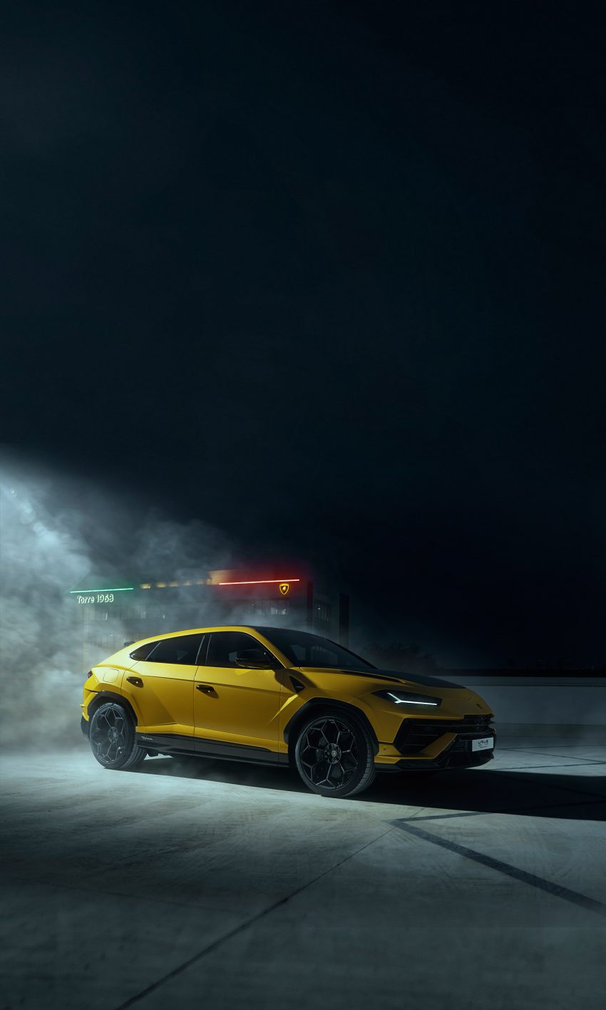 2023 Lamborghini Urus Performante - Front Three-Quarter Phone Wallpaper 850x1417 #15