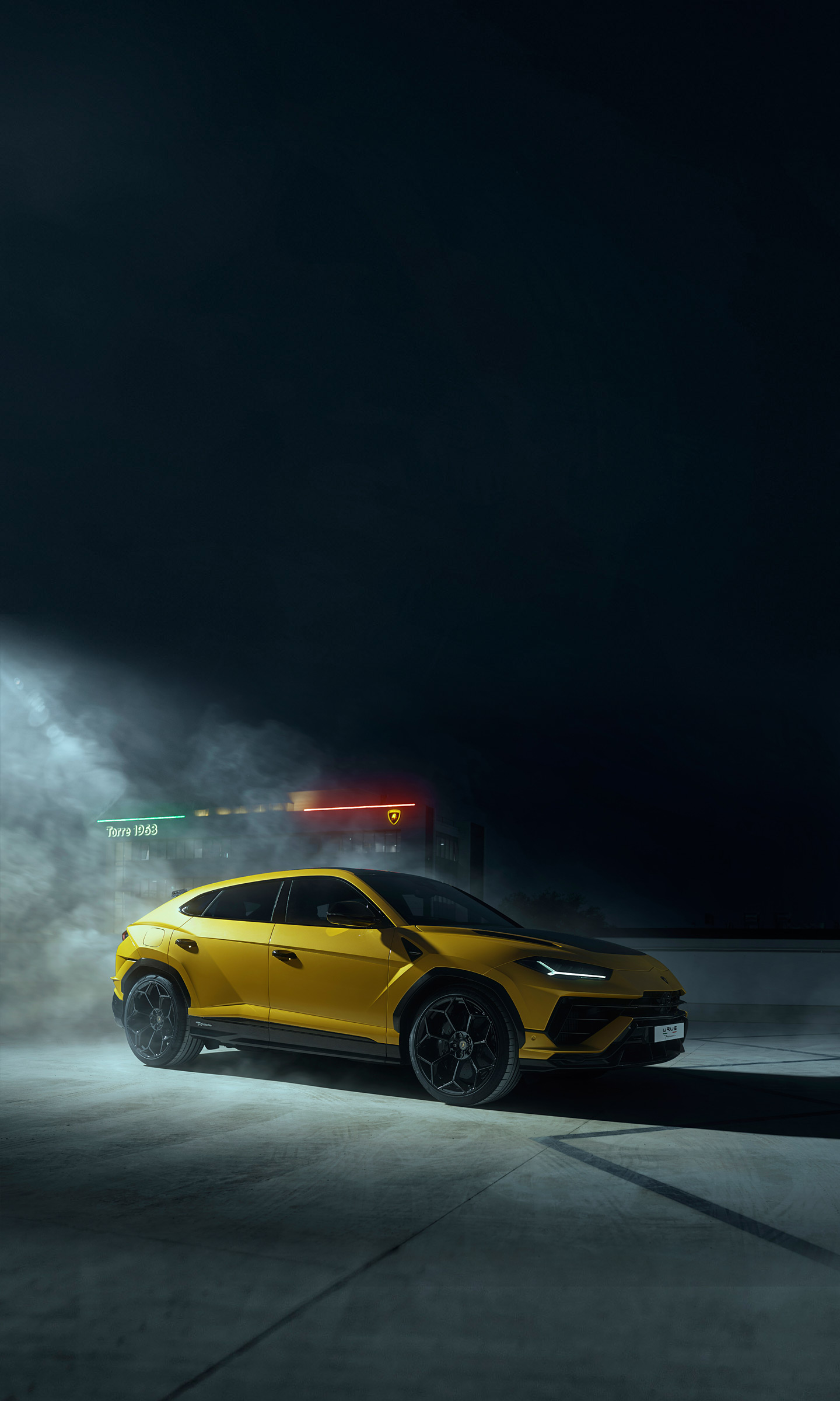 Download 2023 Lamborghini Urus Performante - Front Three-Quarter HD Phone Wallpaper 1440x2400 #15