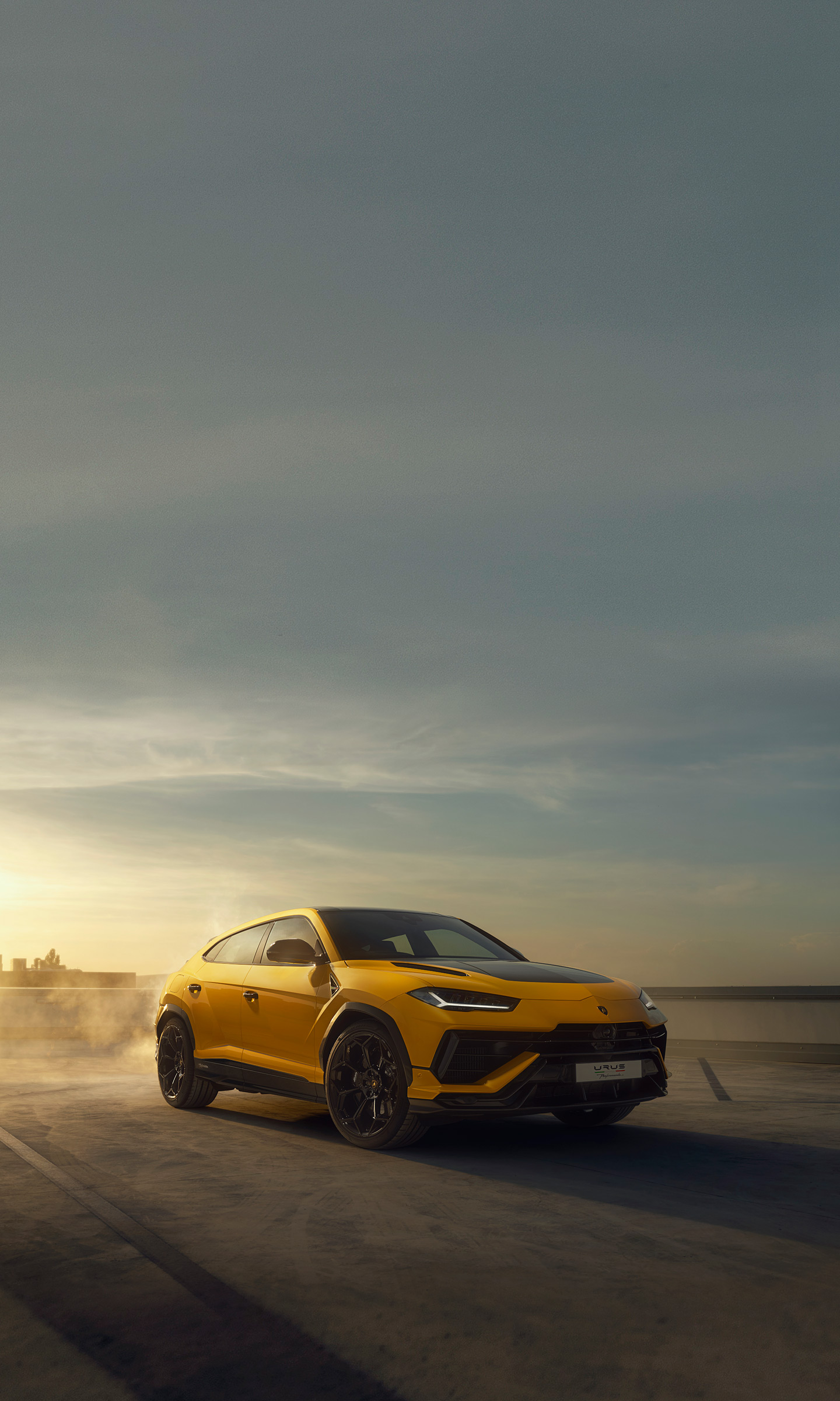 Download 2023 Lamborghini Urus Performante - Front Three-Quarter HD Phone Wallpaper 1440x2400 #4