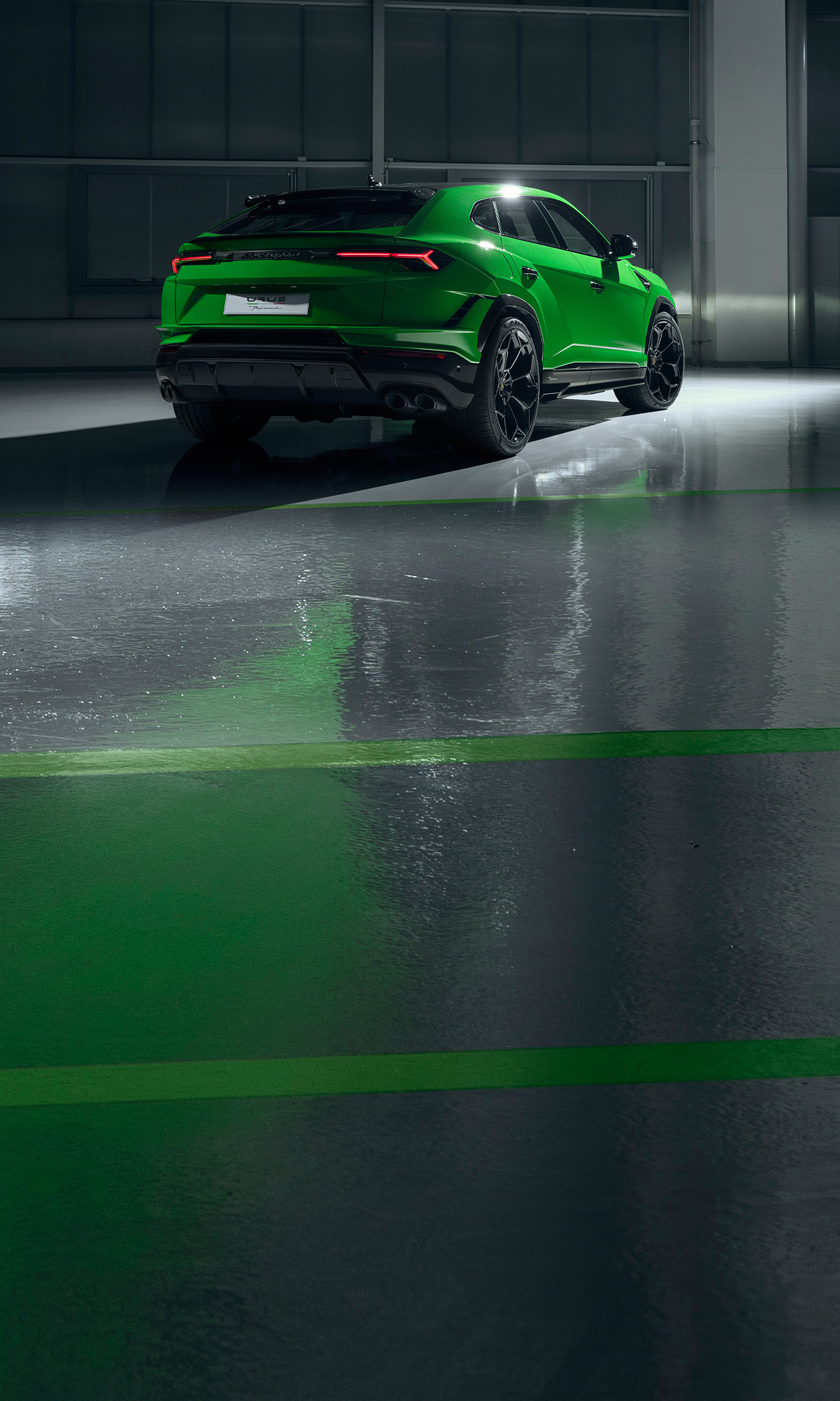 Download 2023 Lamborghini Urus Performante - Rear Three-Quarter HD Phone Wallpaper 1440x2400 #28