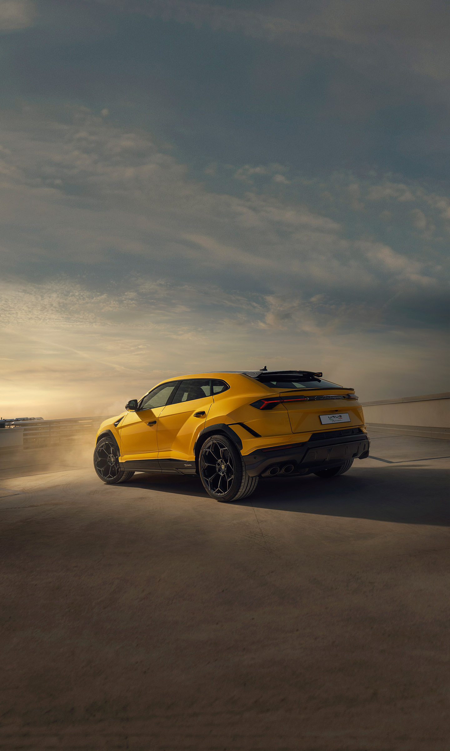 Download 2023 Lamborghini Urus Performante - Rear Three-Quarter HD Phone Wallpaper 1440x2400 #9