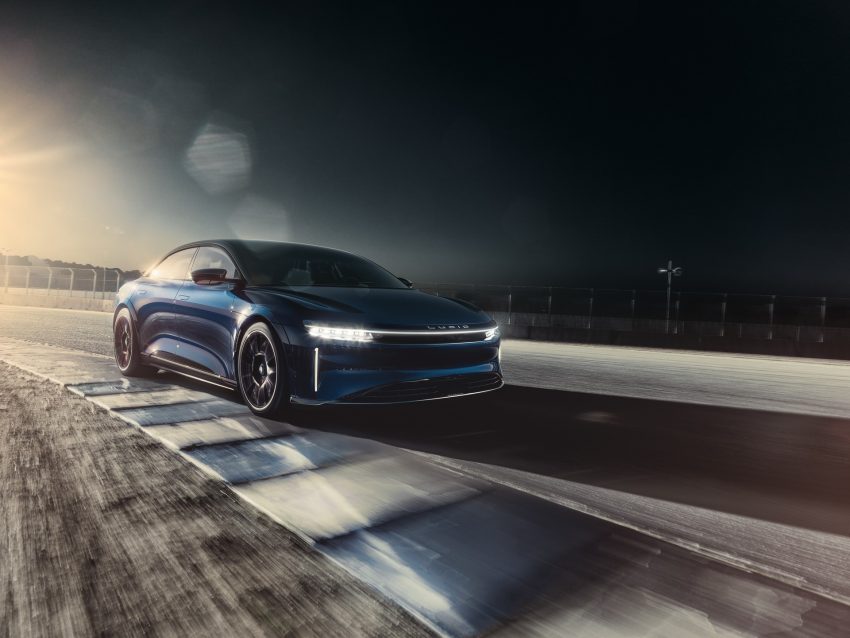 2023 Lucid Air Sapphire - Front Three-Quarter Wallpaper 850x638 #1