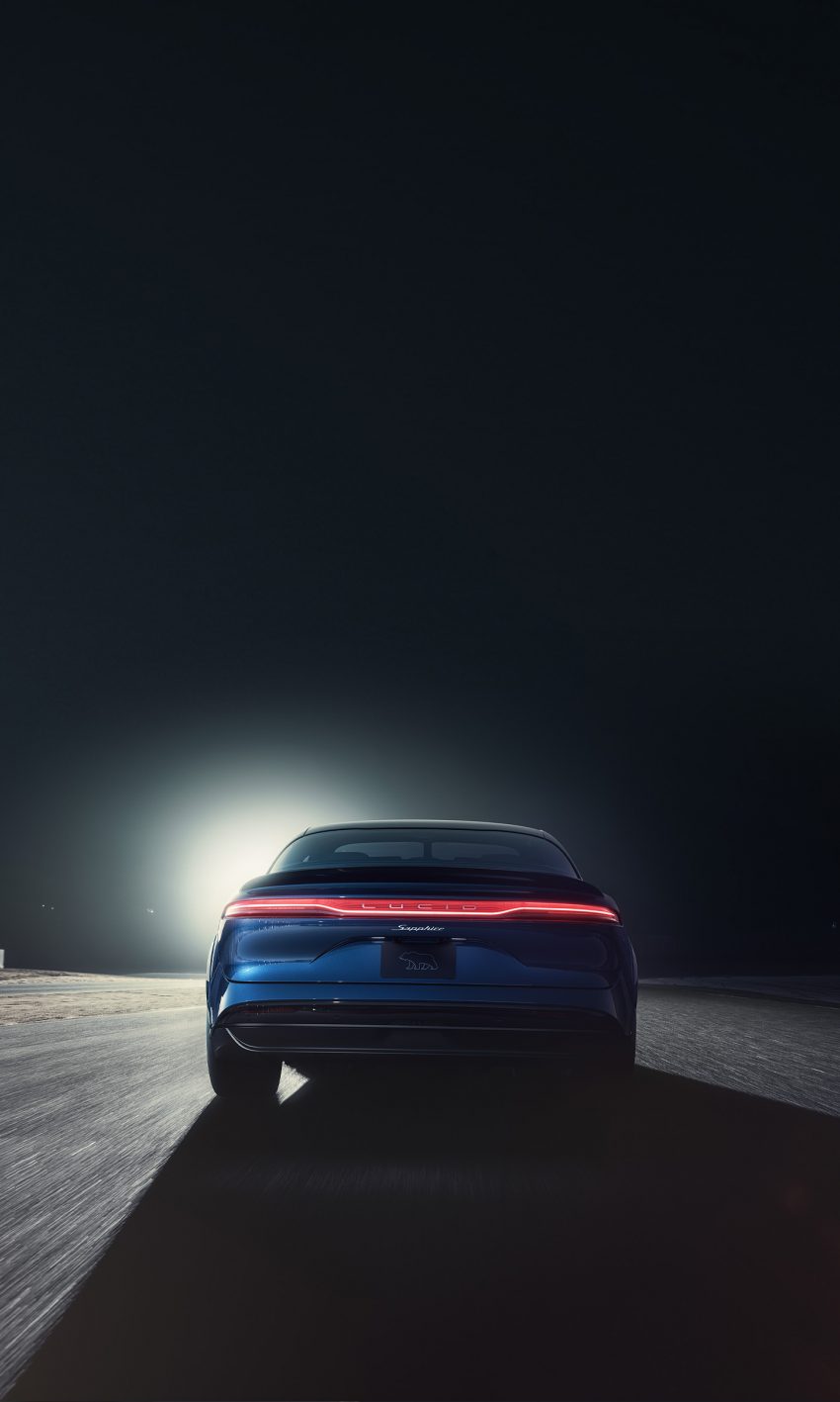 2023 Lucid Air Sapphire - Rear Phone Wallpaper 850x1417 #18