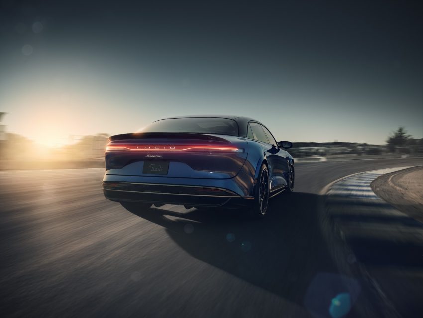 2023 Lucid Air Sapphire - Rear Wallpaper 850x638 #9