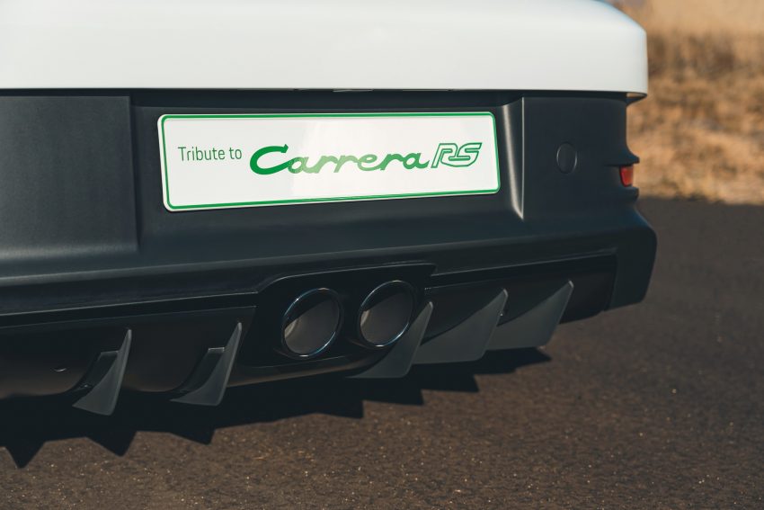 2023 Porsche 911 GT3 RS Carrera RS 2.7 Tribute - Exhaust Wallpaper 850x567 #34