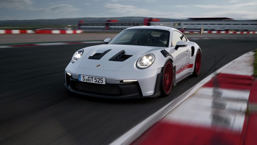 2023 Porsche 911 GT3 RS - Front Three-Quarter Wallpaper 850x478 #1