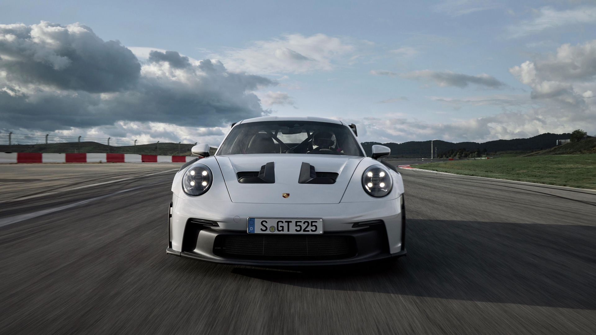 Download 2023 Porsche 911 GT3 RS - Front HD Wallpaper 1920x1080 #2