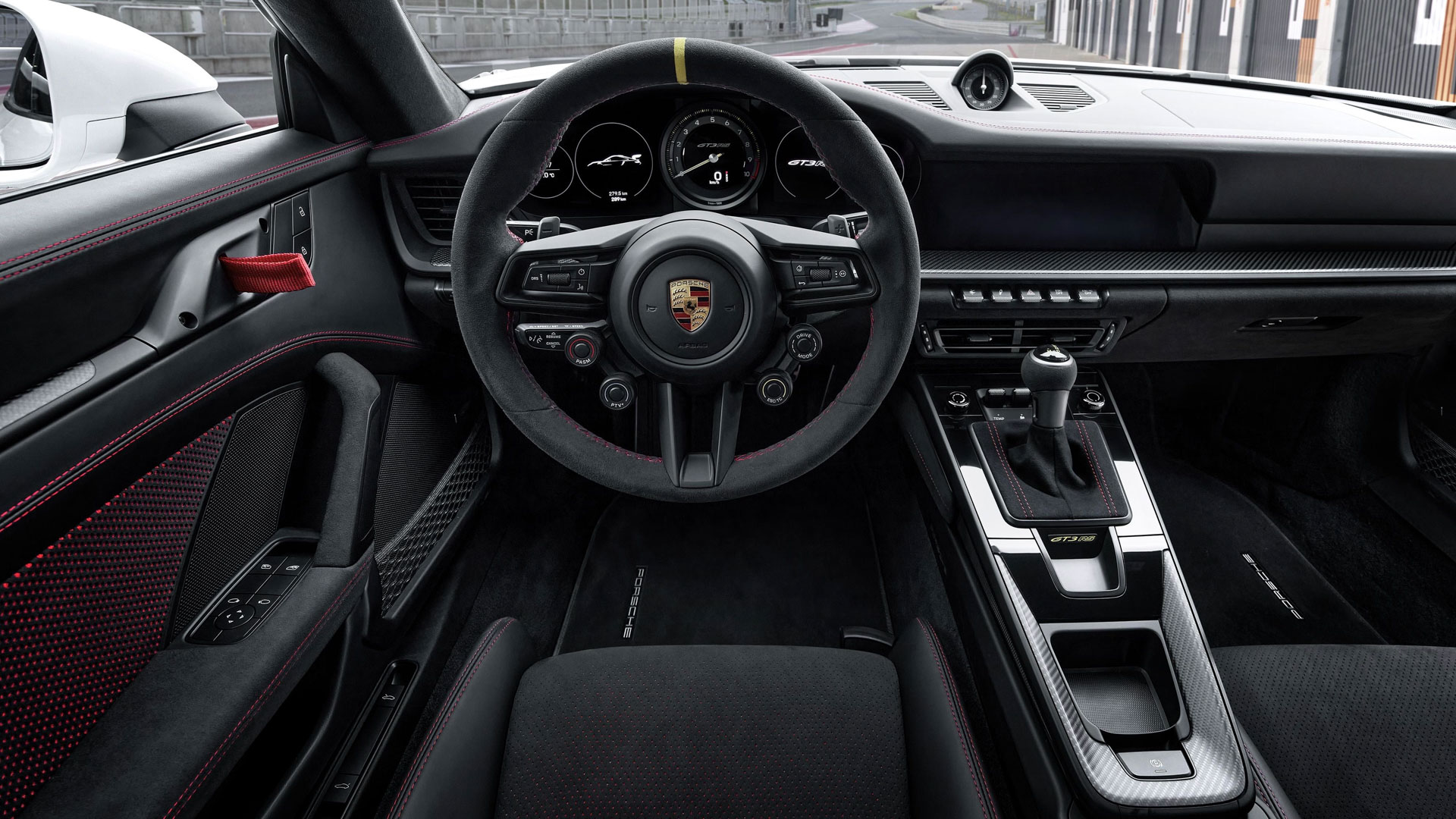 Download 2023 Porsche 911 GT3 RS - Interior, Cockpit HD Wallpaper 1920x1080 #37