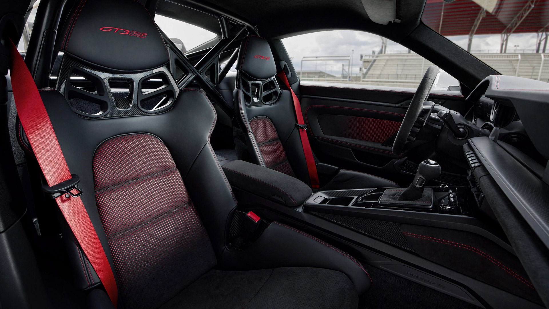 Download 2023 Porsche 911 GT3 RS - Interior HD Wallpaper 1920x1080 #36