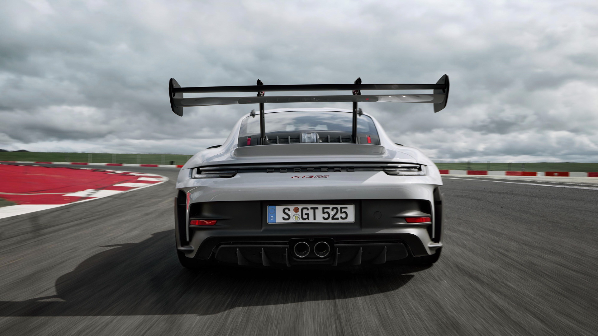 Download 2023 Porsche 911 GT3 RS - Rear HD Wallpaper 1920x1080 #4
