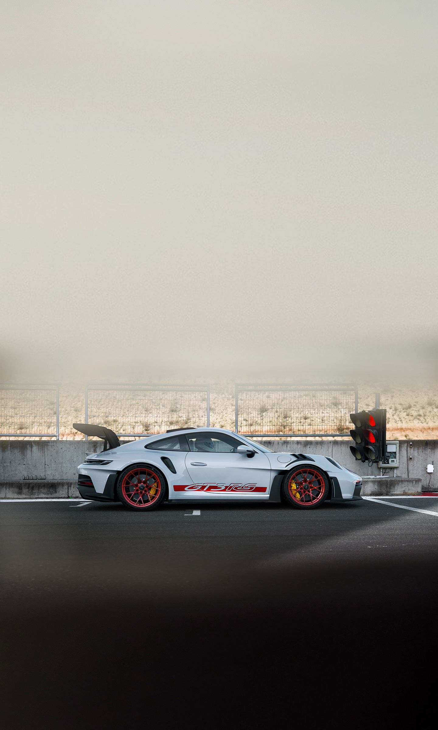 Download 2023 Porsche 911 GT3 RS - Side HD Phone Wallpaper 1440x2400 #8