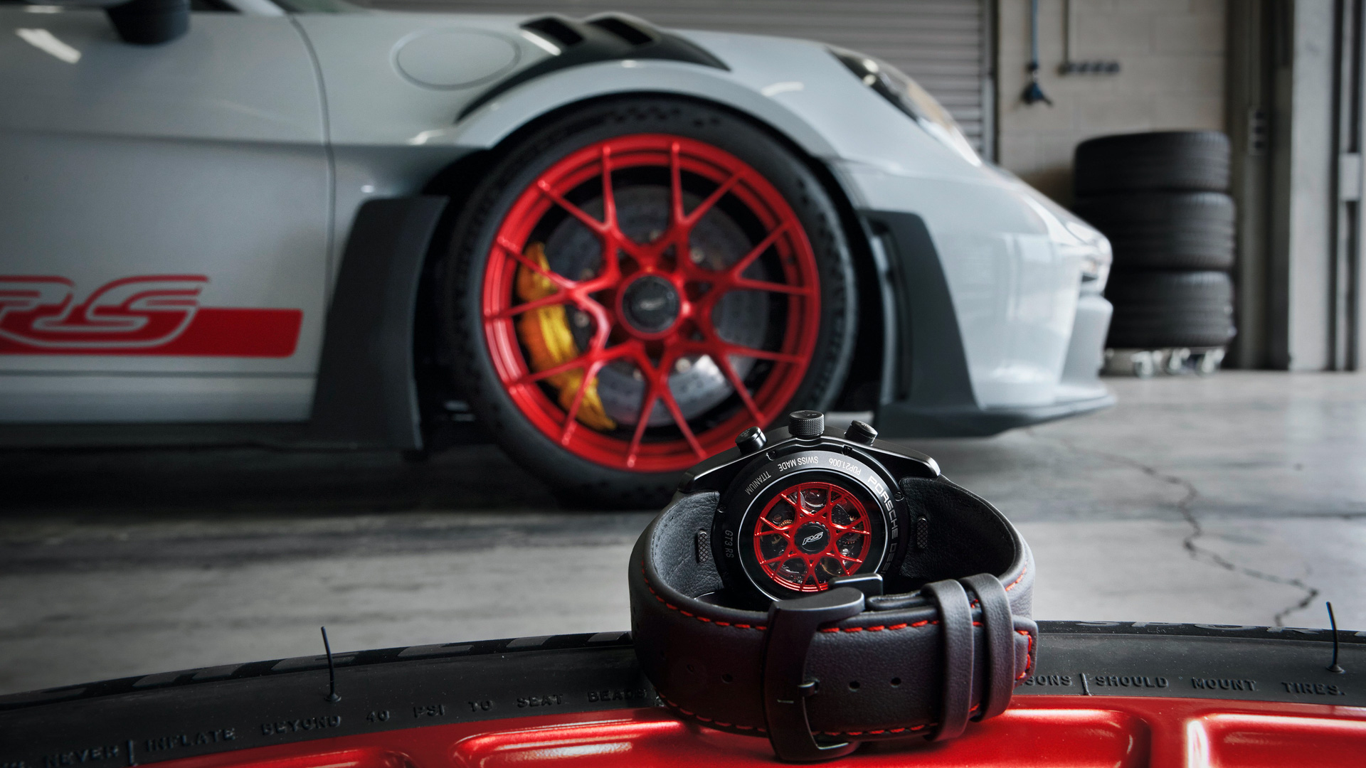 Download 2023 Porsche 911 GT3 RS - Wheel HD Wallpaper 1920x1080 #30