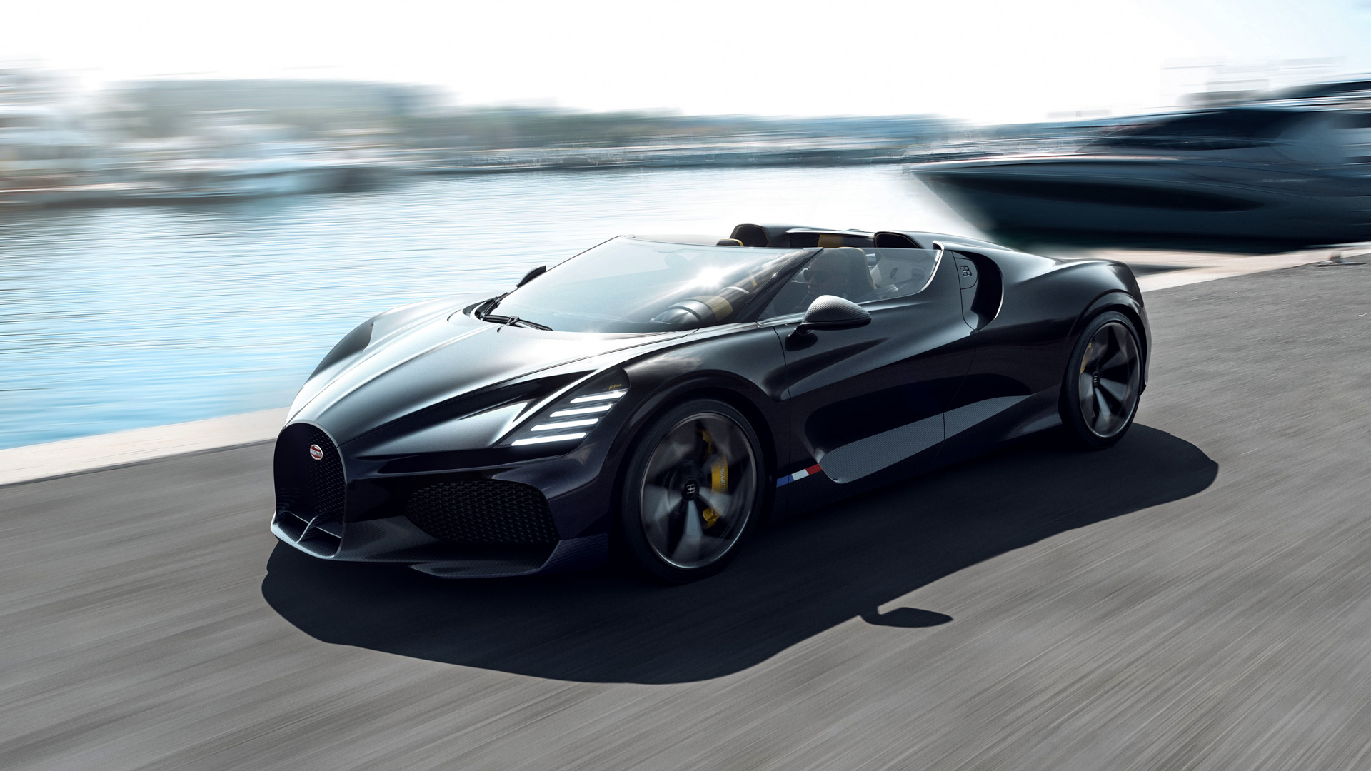 2024 Bugatti W16 Mistral Front ThreeQuarter Wallpapers 1 MotorTread