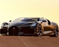 2024 Bugatti W16 Mistral - Front Three-Quarter Wallpaper 190x150