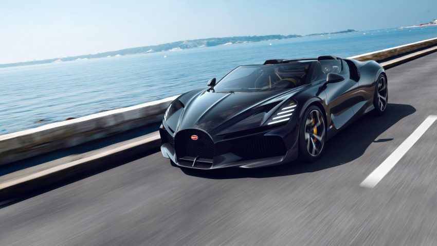 2024 Bugatti W16 Mistral - Front Three-Quarter Wallpaper 850x478 #3