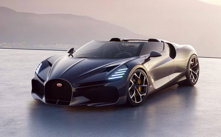 2024 Bugatti W16 Mistral - Front Three-Quarter Wallpaper 850x530 #6